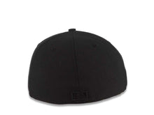 Load image into Gallery viewer, Chicago Cubs New Era MLB 59FIFTY 5950 Fitted Cap Hat Black Crown/Visor Black Logo