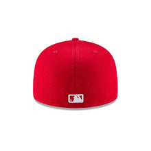 Load image into Gallery viewer, Atlanta Braves New Era MLB 59FIFTY 5950 Fitted Cap Hat Red Crown/Visor White Logo