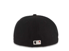 Load image into Gallery viewer, Los Angeles Dodgers New Era MLB 59FIFTY 5950 Fitted Cap Hat Black Crown/Visor Red/White Logo