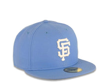 Load image into Gallery viewer, San Francisco Giants New Era MLB 59FIFTY 5950 Fitted Cap Hat Sky Blue Crown/Visor White Logo