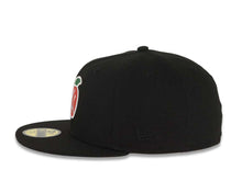 Load image into Gallery viewer, New York Yankees New Era MLB 59FIFTY 5950 Fitted Cap Hat Black Crown/Visor White/Red Apple Logo 2001 World Series Side Patch Gray UV