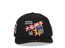 Load image into Gallery viewer, Los Angeles Dodgers New Era MLB 9FIFTY 950 Snapback Cap Hat Black Crown/Visor Shohei Othani Logo Othani Side Patch Gray UV