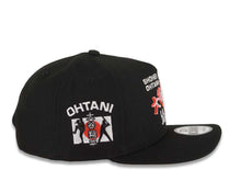 Load image into Gallery viewer, Los Angeles Dodgers New Era MLB 9FIFTY 950 Snapback Cap Hat Black Crown/Visor Shohei Othani Logo Othani Side Patch Gray UV