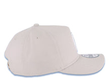 Load image into Gallery viewer, Los Angeles Dodgers New Era MLB 9FORTY 940 Adjustable A-Frame Cap Hat Stone Crown/Visor White Upside Down Logo Gray UV