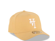 Load image into Gallery viewer, Los Angeles Dodgers New Era MLB 9FORTY 940 Adjustable A-Frame Cap Hat Vegas Gold Crown/Visor White Upside Down Logo Gray UV