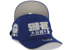Load image into Gallery viewer, Los Angeles Dodgers New Era MLB 9FORTY 940 Adjustable A-Frame Cap Hat Dark Royal Crown/Visor White Color Sho-Time Logo Shohei Ohtani 17 Side Patch