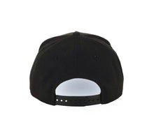 Load image into Gallery viewer, Los Angeles Dodgers New Era MLB 9FORTY 940 Adjustable A-Frame Cap Hat Black Crown/Visor White/Metallic Gold/Red Logo With Fire 40th Anniversary Side Patch