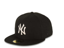 Load image into Gallery viewer, New York Yankees New Era MLB 59FIFTY 5950 Fitted Cap Hat Black Crown/Visor White Logo Batterman Batty Side Patch Green UV