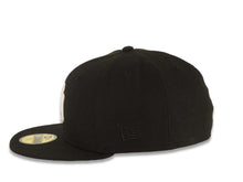 Load image into Gallery viewer, New York Yankees New Era MLB 59FIFTY 5950 Fitted Cap Hat Black Crown/Visor White Logo Batterman Batty Side Patch Green UV