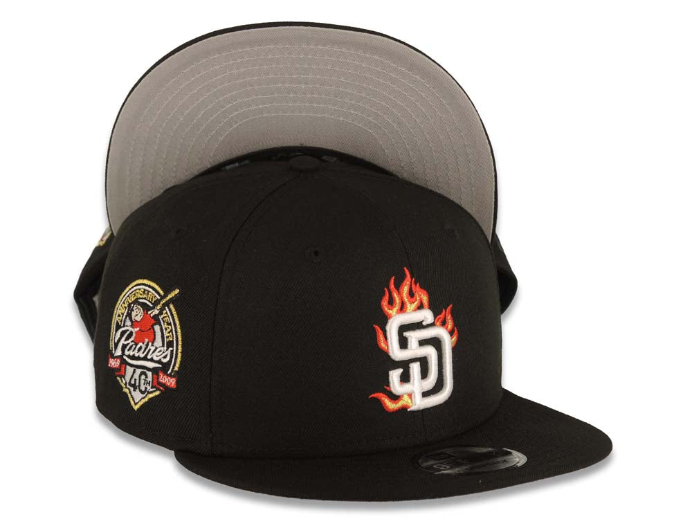 San Diego Padres New Era MLB 9FIFTY 950 Snapback Cap Hat Black