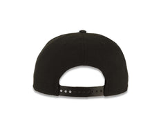 Load image into Gallery viewer, San Diego Padres New Era MLB 9FIFTY 950 Snapback Cap Hat Black Crown/Visor White Fire/Flame Logo 40th Anniversary Side Patch Gray UV