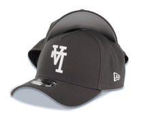 Load image into Gallery viewer, Los Angeles Dodgers New Era MLB 9FORTY 940 Adjustable A-Frame Cap Hat Dark Gray Crown/Visor White Upside Down Logo