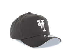 Load image into Gallery viewer, Los Angeles Dodgers New Era MLB 9FORTY 940 Adjustable A-Frame Cap Hat Dark Gray Crown/Visor White Upside Down Logo