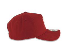 Load image into Gallery viewer, Los Angeles Dodgers New Era MLB 9FORTY 940 Adjustable A-Frame Cap Hat Cardinal Crown/Visor White Upside Down Logo