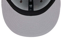 Load image into Gallery viewer, San Diego Padres New Era MLB 9FIFTY 950 Snapback Cap Hat Brown Crown/Visor Team Color Logo (State Outline)