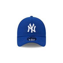 Load image into Gallery viewer, New York Yankees New Era MLB 9FORTY 940 Adjustable A-Frame Cap Hat Royal Blue Crown/Visor White Logo Gray