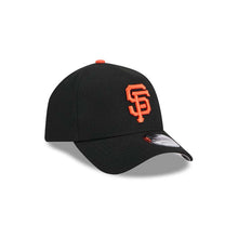 Load image into Gallery viewer, San Francisco Giants New Era MLB 9FORTY 940 Adjustable A-Frame Cap Hat Black Crown/Visor Orange Logo