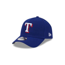 Load image into Gallery viewer, Texas Rangers New Era MLB 9FORTY 940 Adjustable A-Frame Cap Hat Royal Blue Crown/Visor Team Color Logo