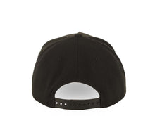 Load image into Gallery viewer, Mighty Ducks New Era NHL 9FORTY 940 Adjustable A-Frame Cap Hat Black Crown/Visor Team Color Logo Gray UV