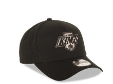Load image into Gallery viewer, Los Angeles Kings New Era NHL 9FORTY 940 Adjustable A-Frame Cap Hat Black Crown/Visor Team Color Logo Gray UV