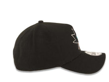 Load image into Gallery viewer, San Jose Sharks New Era NHL 9FORTY 940 Adjustable A-Frame Cap Hat Black Crown/Visor Team Color Logo Gray UV
