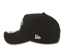 Load image into Gallery viewer, San Jose Sharks New Era NHL 9FORTY 940 Adjustable A-Frame Cap Hat Black Crown/Visor Team Color Logo Gray UV