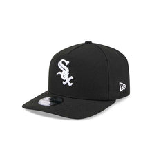 Load image into Gallery viewer, Chicago White Sox New Era MLB 9FIFTY 950 Snapback A-Frame Cap Hat Black Crown/Visor White Logo