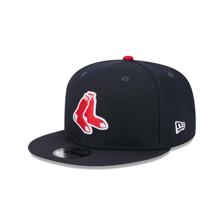 Boston Red Sox New Era MLB 9FIFTY 950 Snapback Cap Hat Navy Blue