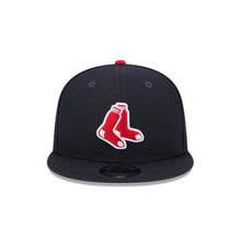 Load image into Gallery viewer, Boston Red Sox New Era MLB 9FIFTY 950 Snapback Cap Hat Navy Blue Crown/Visor Red/White Socks Logo