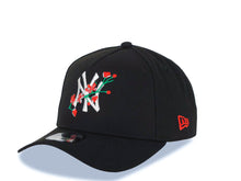 Load image into Gallery viewer, New York Yankees New Era MLB 9FORTY 940 Adjustable A-Frame Cap Hat Black Crown/Visor White/Red With Rose Logo 1998 World Series Side Patch Gray UV