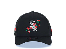 Load image into Gallery viewer, Chicago White Sox New Era MLB 9FORTY 940 Adjustable A-Frame Cap Hat Black Crown/Visor White/Red With Rose Logo 2005 World Series Side Patch Gray UV