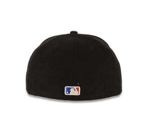 Load image into Gallery viewer, (Corduroy) Los Angeles Dodgers New Era MLB 59FIFTY 5950 Fitted Cap Hat Black Crown/Visor White Upside Down Logo Black UV