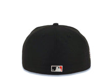 Load image into Gallery viewer, New York Yankees New Era MLB 59FIFTY 5950 Fitted Cap Hat Black Crown/Visor White/Red With Rose Logo 1998 World Series Side Patch Gray UV