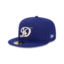 Load image into Gallery viewer, Los Angeles Dodgers New Era MLB 59FIFTY 5950 Fitted Cap Hat Royal Blue Crown/Visor White Logo (2024 City Connect)