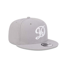 Load image into Gallery viewer, Los Angeles Dodgers New Era MLB 9FIFTY 950 Snapback Cap Hat Gray Crown/Visor White Logo (2024 City Connect)