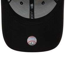 Load image into Gallery viewer, New York Yankees New Era MLB 9FORTY 940 Adjustable Cap Hat Black Crown/Visor Purple Logo