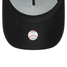 Load image into Gallery viewer, New York Yankees New Era MLB 9FORTY 940 Adjustable A-Frame Cap Hat Black Crown/Visor Yellow Logo