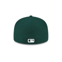 Load image into Gallery viewer, Los Angeles Dodgers New Era MLB 59FIFTY 5950 Fitted Cap Hat Dark Green Crown/Visor White Upside Down Logo Gray UV