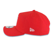 Load image into Gallery viewer, Los Angeles Dodgers New Era MLB 9FORTY 940 Adjustable A-Frame Cap Hat Red Crown/Visor White Upside Down Logo 40th Anniversary Side Patch Gray UV