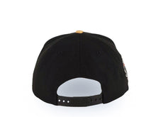 Load image into Gallery viewer, Los Angeles Dodgers New Era MLB 9FORTY 940 Adjustable A-Frame Cap Hat Black Crown/Visor Metallic Gold Upside Down Logo 100th Anniversary Green UV