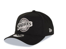 Load image into Gallery viewer, San Diego Padres New Era MLB 9FORTY 940 Adjustable A-Frame Cap Hat Black Crown/Visor Black/Gray/White Baseball Club Logo 1992 All-Star Game Patch