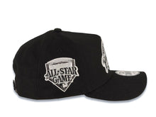Load image into Gallery viewer, San Diego Padres New Era MLB 9FORTY 940 Adjustable A-Frame Cap Hat Black Crown/Visor Black/Gray/White Baseball Club Logo 1992 All-Star Game Patch