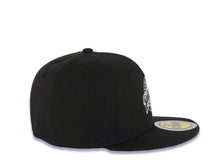 Load image into Gallery viewer, (Youth) San Diego Padres New Era MLB 59FIFTY 5950 Kid Fitted Cap Hat Black Crown/Visor White/Black Baseball Club Logo Green UV