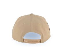Load image into Gallery viewer, Los Angeles Dodgers New Era MLB 9FORTY 940 AdjustableA-Frame Cap Hat Khaki Crown/Visor Black With Metallic Orange Fire Logo Stadium Side Patch Gray UV