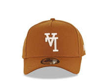 Load image into Gallery viewer, Los Angeles Dodgers New Era MLB 9FORTY 940 Adjustable A-Frame Cap Hat Brown Crown/Visor White Upside Down Logo