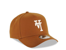 Load image into Gallery viewer, Los Angeles Dodgers New Era MLB 9FORTY 940 Adjustable A-Frame Cap Hat Brown Crown/Visor White Upside Down Logo