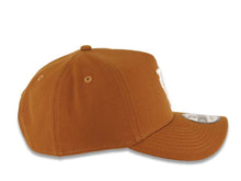 Load image into Gallery viewer, Los Angeles Dodgers New Era MLB 9FORTY 940 Adjustable A-Frame Cap Hat Brown Crown/Visor White Upside Down Logo