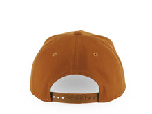 Load image into Gallery viewer, Los Angeles Dodgers New Era MLB 9FORTY 940 Adjustable A-Frame Cap Hat Brown Crown/Visor White Upside Down Logo