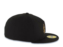 Load image into Gallery viewer, Chicago Blackhawks New Era NHL 59FIFTY 5950 Fitted Cap Hat Black Crown/Visor Khaki/Black/Green Logo Gray UV