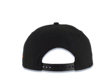 Load image into Gallery viewer, San Diego Padres New Era MLB 9FIFTY 950 Snapback Cap Hat Black Crown/Visor Brown/Yellow/Orange Logo 40th Anniversary Side Patch Green UV